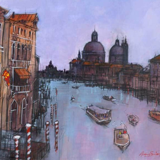 Grand Canal Venice by Alan Smith Page | Contemporary Paintings for sale at The Biscuit Factory Newcastle 