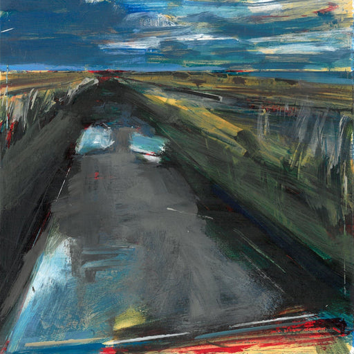 After the Storm II - Northumberland by Tom Voyce | Contemporary Painting for sale at The Biscuit Factory Newcastle