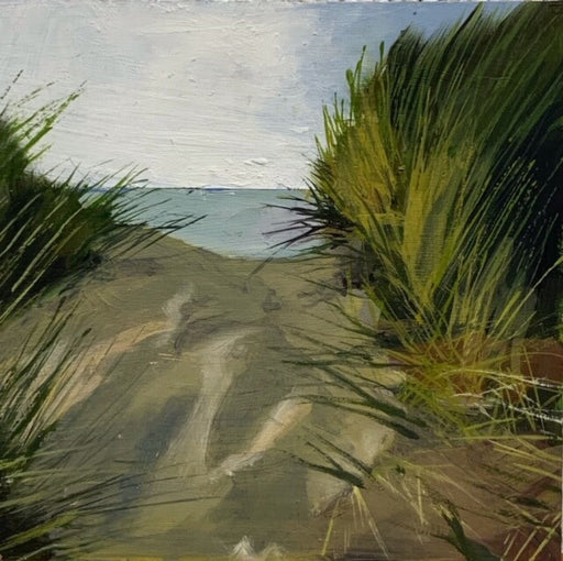Amongst the Grasses by Graham Rider | Contemporary Painting for sale at The Biscuit Factory Newcastle 