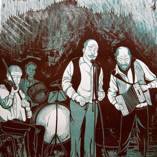 Beardy & Band by Anupa Gardner | Contemporary Print for sale at The Biscuit Factory Newcastle