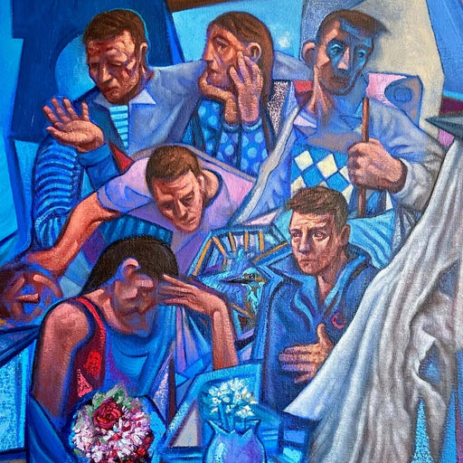 Fables and Parables by Samson Tudor | Original Figurative Paintings by Samson Tudor available online