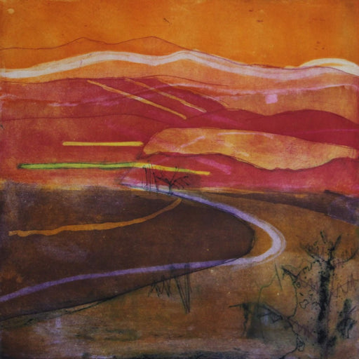 Last Rays by Louise Davies | Contemporary Prints for sale at The Biscuit Factory Newcastle 
