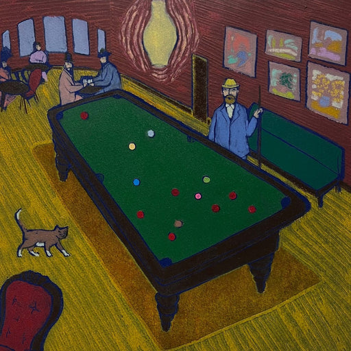 Once upon a time in London - Evening by Mychael Barratt | Contemporary Print for sale at The Biscuit Factory Newcastle