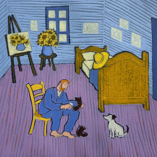 Once Upon a Time in London - Morning by Mychael Barratt | Contemporary Print for sale at The Biscuit Factory Newcastle