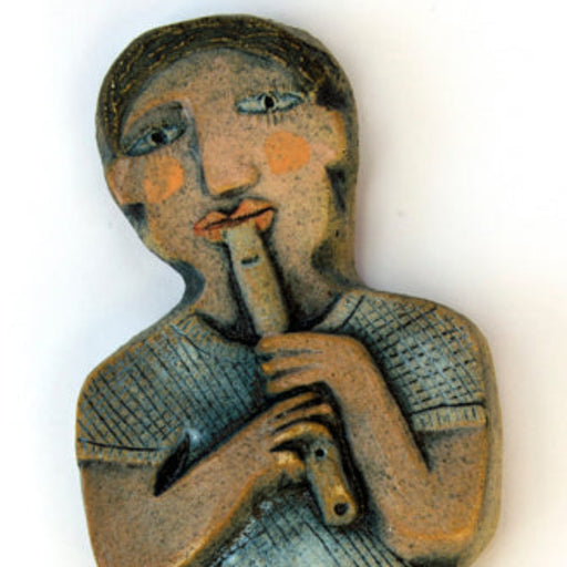 Tin Whistle by Hilke Macintyre | Contemporary Ceramics for sale at The Biscuit Factory Newcastle