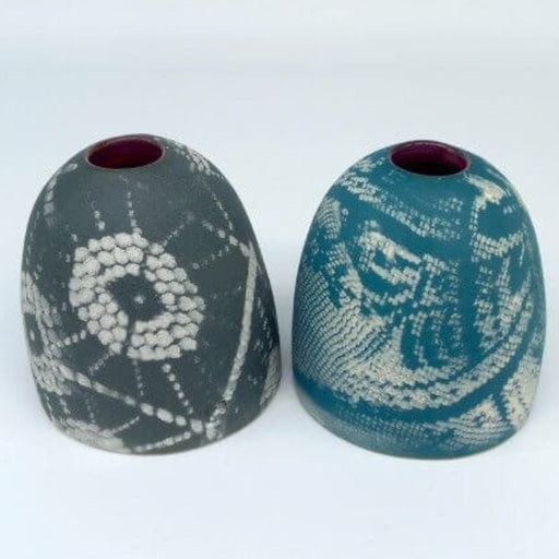 Bud Vases by Lesley Farrell | Contemporart Ceramics for sale at The Biscuit Factory Newcastle