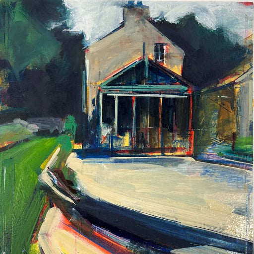 Bullclough Study by Tom Voyce | Contemporary Painting for sale at The Biscuit Factory Newcastle