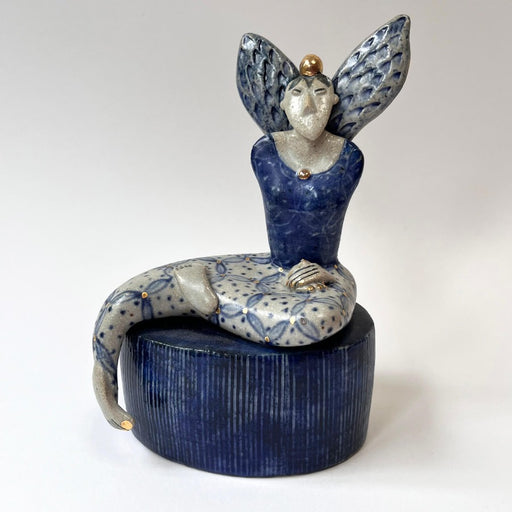 Chatty Angel by Helen Martino | Contemporary Ceramics for sale at The Biscuit Factory Newcastle