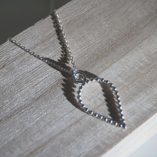 Dotty Teardrop Pendant by Claire Lowe | Contemporary Jewellery for sale at The Biscuit Factory Newcastle