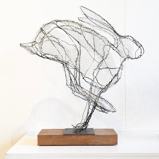 Hare on Plinth by Zoe Robinson for sale at The Biscuit Factory Newcastle