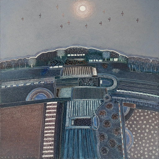 I look to the Moon the Sun of the Night by Rob van Hoek | Contemporary Painting for sale at The Biscuit Factory Newcastle 