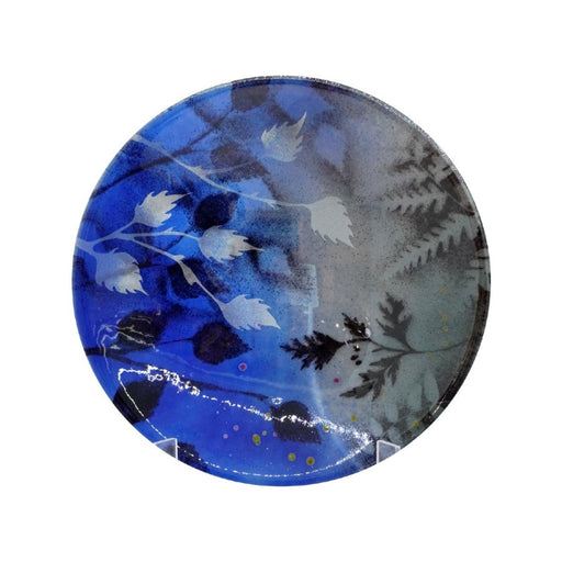 Medium Round Dish by Botanical Glass | Contemporary Glassware for sale at The Biscuit Factory Newcastle