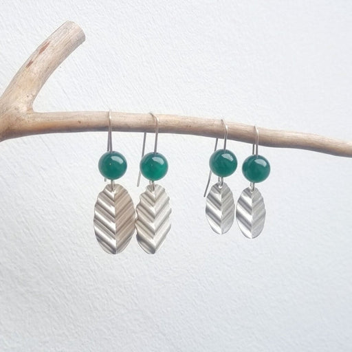 Alder Drop Earrings by Tina Macleod | Original Jewellery available to buy at The Biscuit Factory Newcastle 