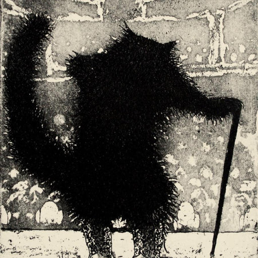 Old Puss in Boots by Tim Southall | Contemporary Print for sale at The Biscuit Factory