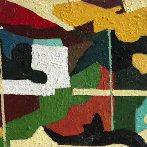 Opus III by Gavin Hall | Contemporary Painting for sale at The Biscuit Factory Newcastle