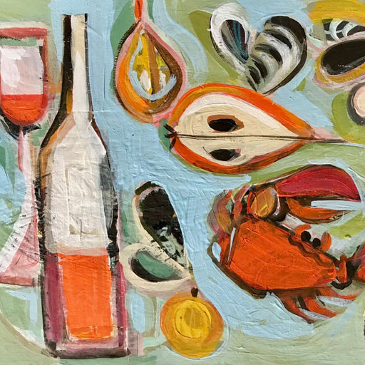 Party Fun by Marissa Weatherhead | Contemporary Painting for sale at The Biscuit Factory Newcastle