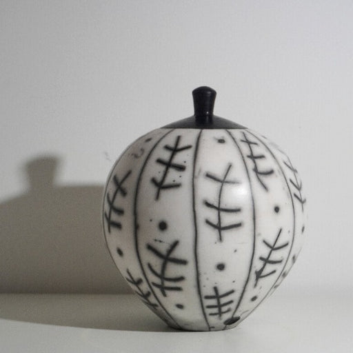 Round Lidded Jar by Alan Ball | Contemporary Ceramics for sale at The Biscuit Factory Newcastle 