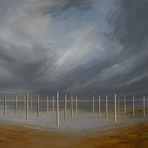 Shore by Ownsworth & Gair | Contemporary Painting for sale at The Biscuit Factory Newcastle 