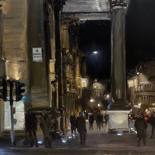 Theatre Night by Kevin Day | Contemporary Painting for sale at The Biscuit Factory Newcastle