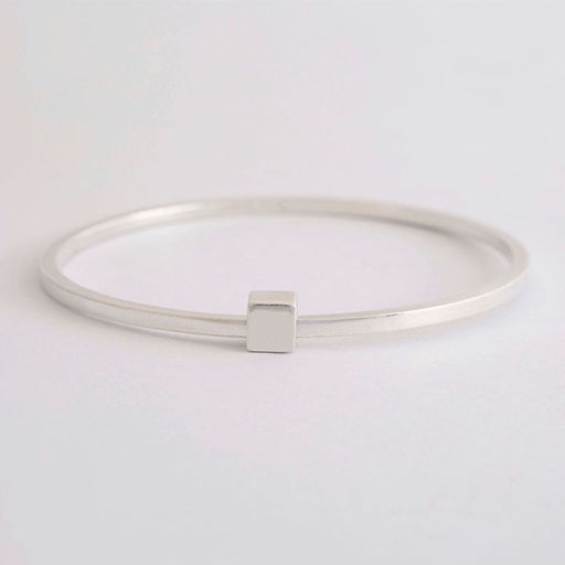 Totally Square Bangle by Jo Irvine | Contemporary Jewellery for sale at The Biscuit Factory Newcastle 
