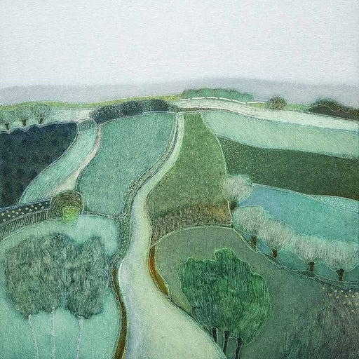 Buy 'Everyday is a winding road', an original painting by Dutch artist Rob Van Hoek at The Biscuit Factory.