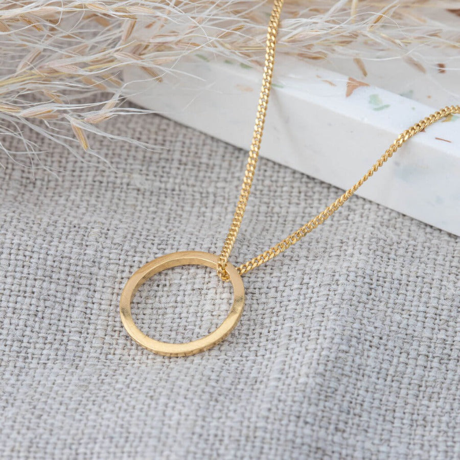 Buy 'Small Circle Necklace' by jewellery maker Elin Horgan at The Biscuit Factory.