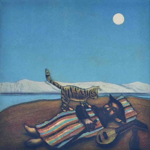 Original print by printmaker Mychael Barratt at The Biscuit Factory.