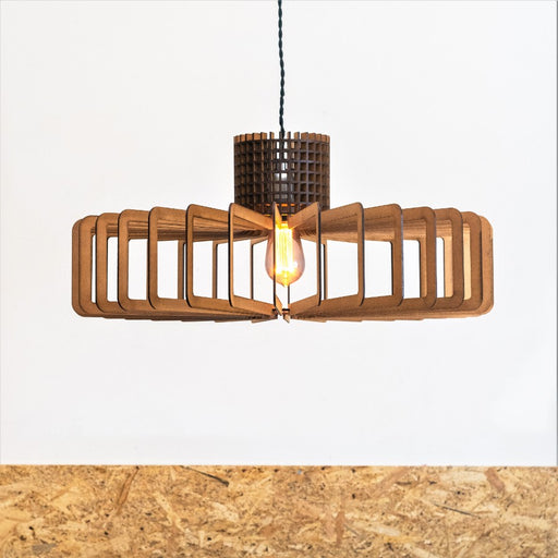 Taiyo by Fettler, a circular lasercut hanging lamp. | Unique handmade lamps for sale at The Biscuit Factory Newcastle