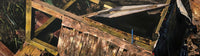 Image shows a small cropped section of a figurative painting by Christopher Campbell.