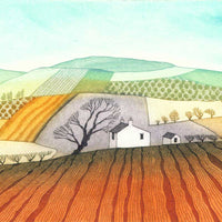 Printmaker Rebecca Vincent at The Biscuit Factory