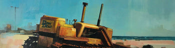Image shows a cropped section of a painting by Andrew Morris