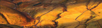 Image shows a cropped section of a countryside landscape painting by Lionel Playford