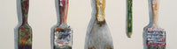 Image shows a cropped section of a still life painting by Eddie Potts