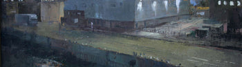 Image shows a cropped section of an urban landscape by Chris Rigby