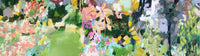Image shows a cropped section of a vibrant painting by Charlotte Royle