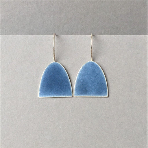 Blue/Green Half Hook Earrings