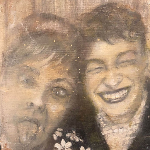 Daft Pals by Rhonda Smith | Contemporary paintings for sale at The Biscuit Factory Newcastle 