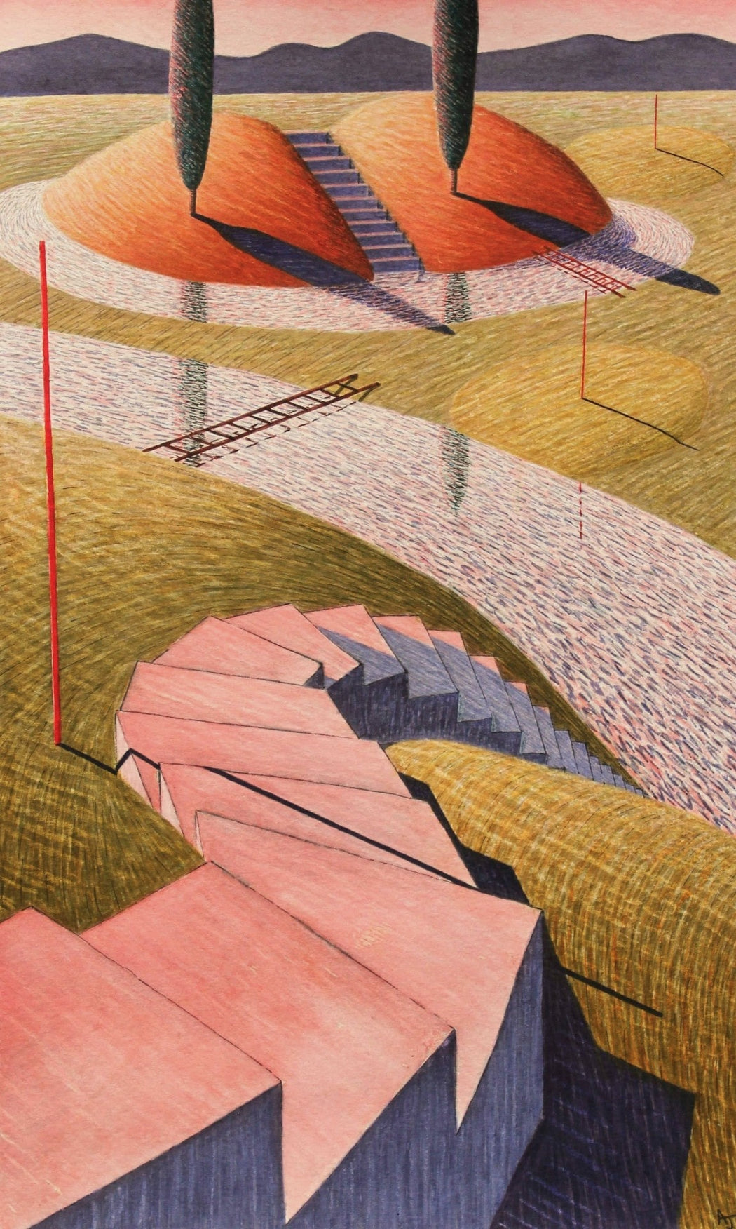 Descending Steps
