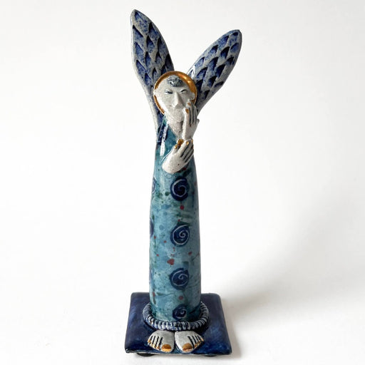 Giggly Angel by Helen Martino | Original Ceramics for sale at The Biscuit Factory Newcastle 