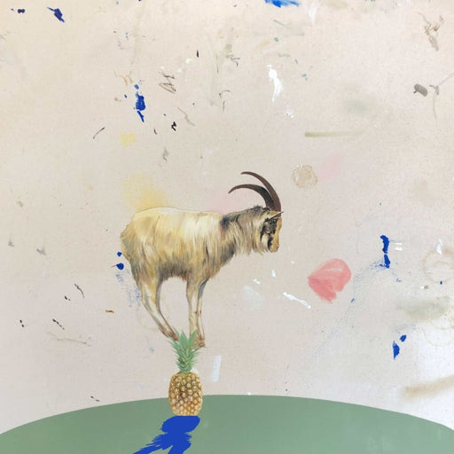 Goat Pineapple by Joshua Daniels | Contemporary Painting for sale at The Biscuit Factory Newcastle 
