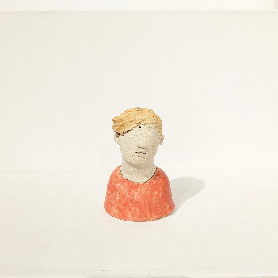 Greg by Victoria Atkinson | Handcrafted Ceramic Art for sale at The Biscuit Factory Newcastle 