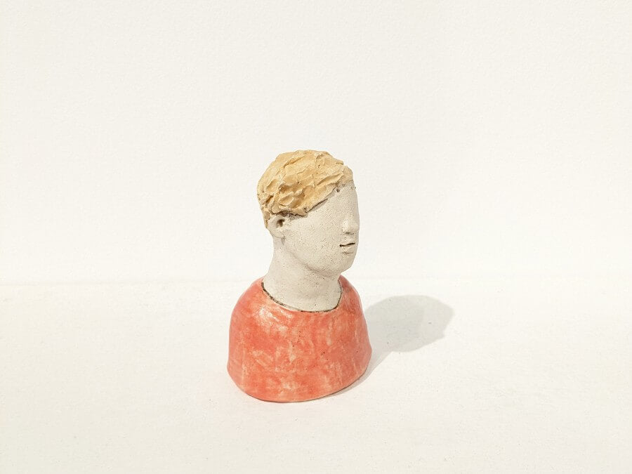 Greg by Victoria Atkinson | Handcrafted Ceramic Art for sale at The Biscuit Factory Newcastle