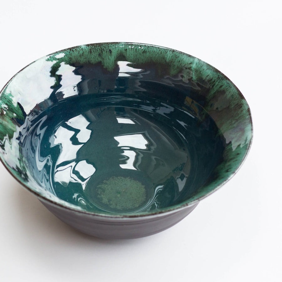 Gullfoss Waterfall Bowl by Kirsty Adams | Contemporary Ceramics for sale at The Biscuit Factory Newcastle