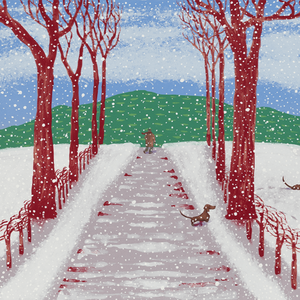 You added <b><u>Hockney's Dogs - Winter</u></b> to your cart.