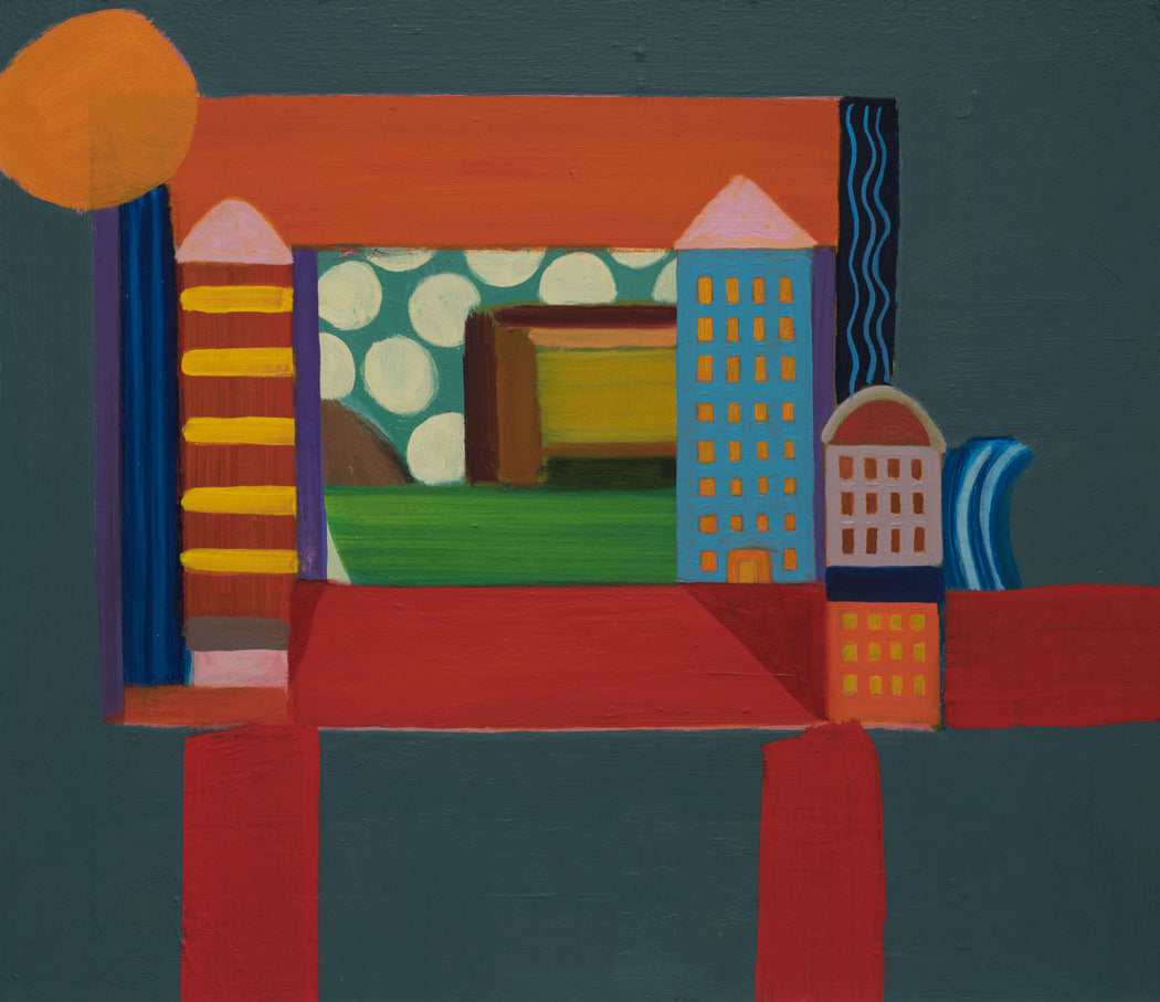Holiday by Heath Hearn | Contemporary Painting for sale at The Biscuit Factory Newcastle