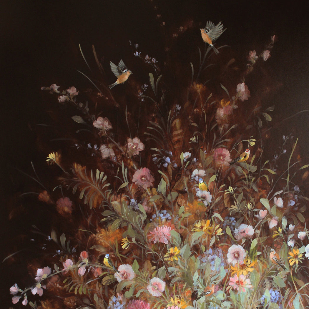 Holyhock Chaffinches