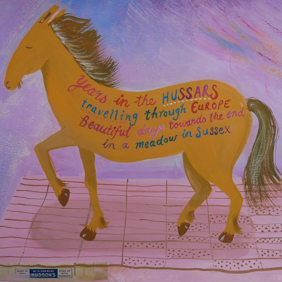 Hussar Horse by Trina Dalziel  | Contemporary Painting for sale at The Biscuit Factory Newcastle 