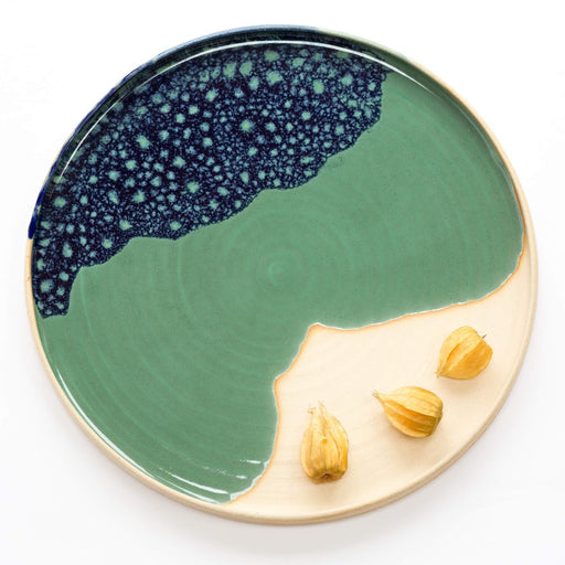 Large Serving Plate by Kirsty Adams | Kirsty Adams Rockpool Collection available at The Biscuit Factory Newcastle 