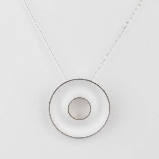 Large Orbis Necklace - White