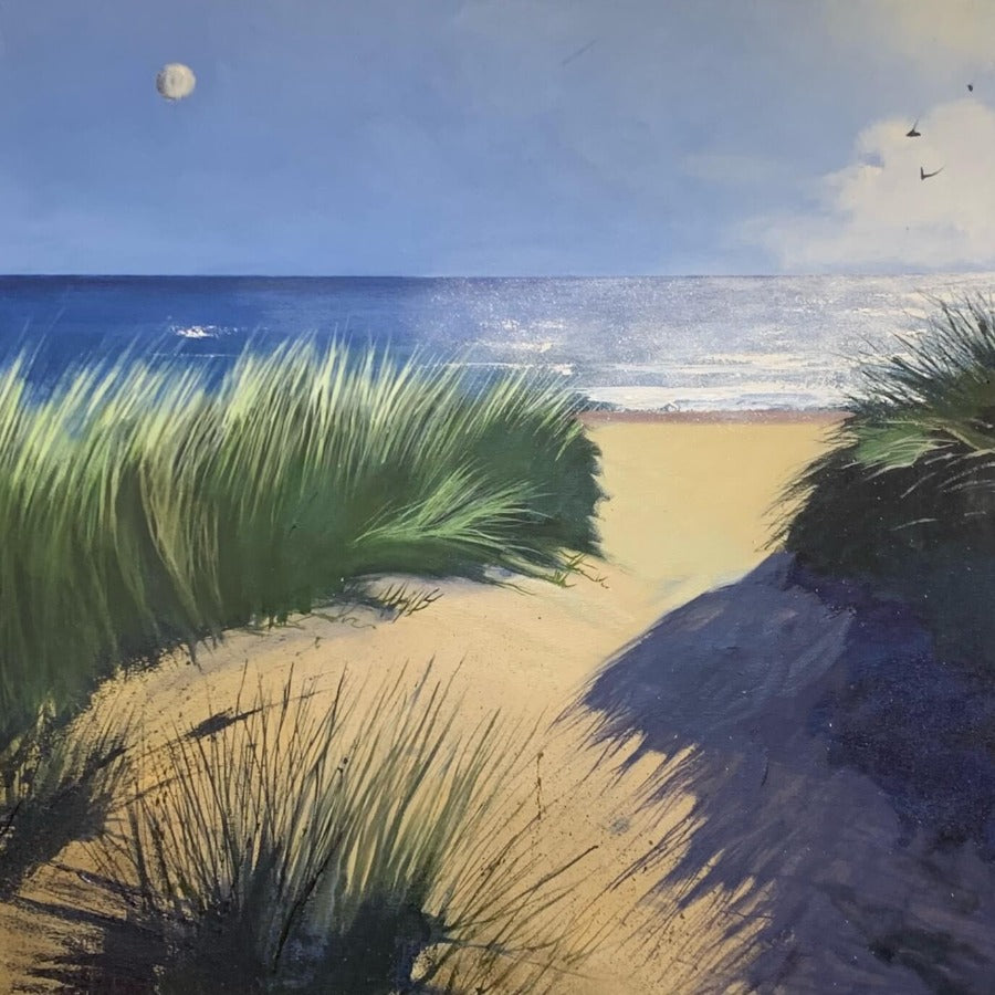 Last of Summer by Graham Rider | Contemporary Painting for sale at The Biscuit Factory Newcastle 
